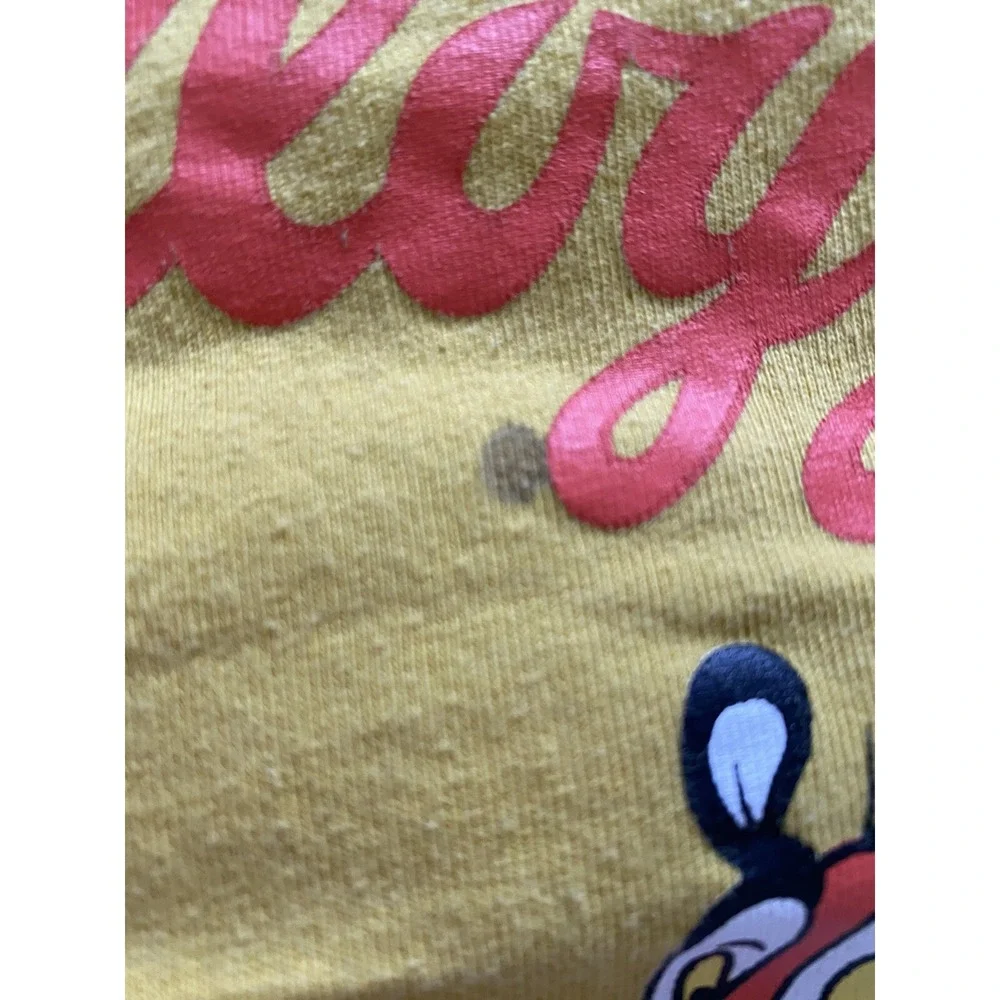 VNTG Kellogs Tony the Tiger Shirt No Size/Brand Tag Yellow Cotton 21